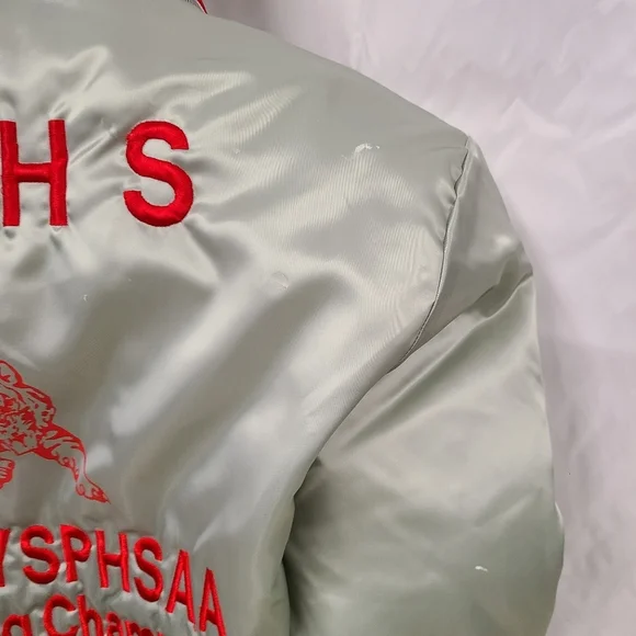 Holloway Bowling Varsity Jacket sz Medium - Picture 6 of 8